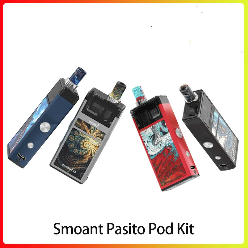 Электронная сигарета Smoant Pasito Pod Kit атомайзер емкостью 1100 мАч и 3 мл электронная