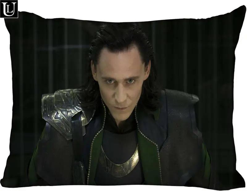 Pillowcase Пользовательские loki том Прямоугольная подушка размер крышки 45x35 см(одна сторона) печать по индивидуальному заказу с молнией полиэстер хлопок наволочка больше размер - Цвет: Pillowcase