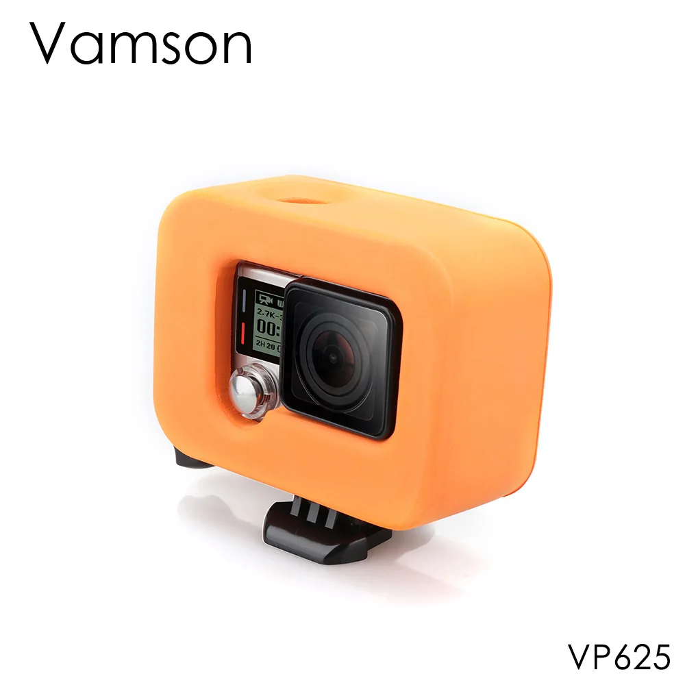 Чехол Vamson для Go pro Floaty оранжевый чехол GoPro Hero 4 3 +|for gopro hero|gopro herocover |