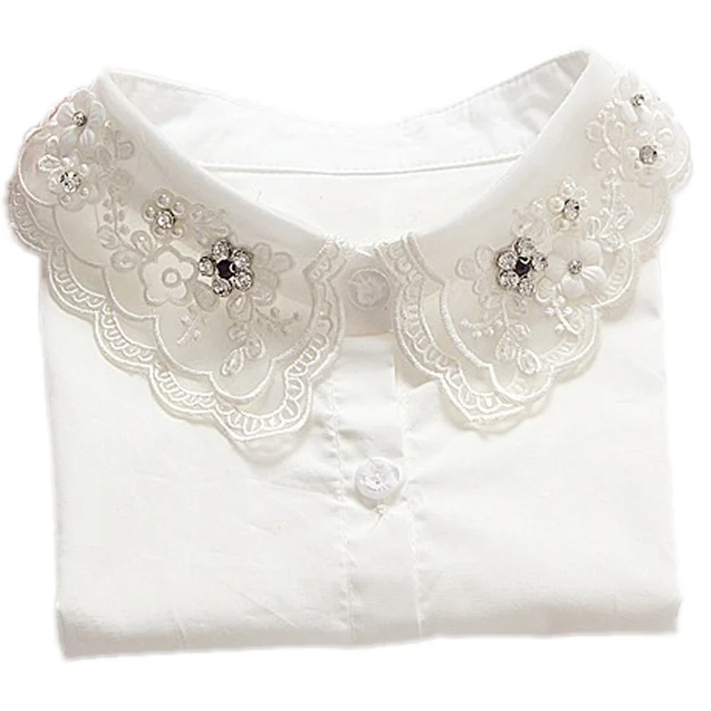 Поддельный Воротник 2017 белый и черный галстук украшение для костюма вытяжки