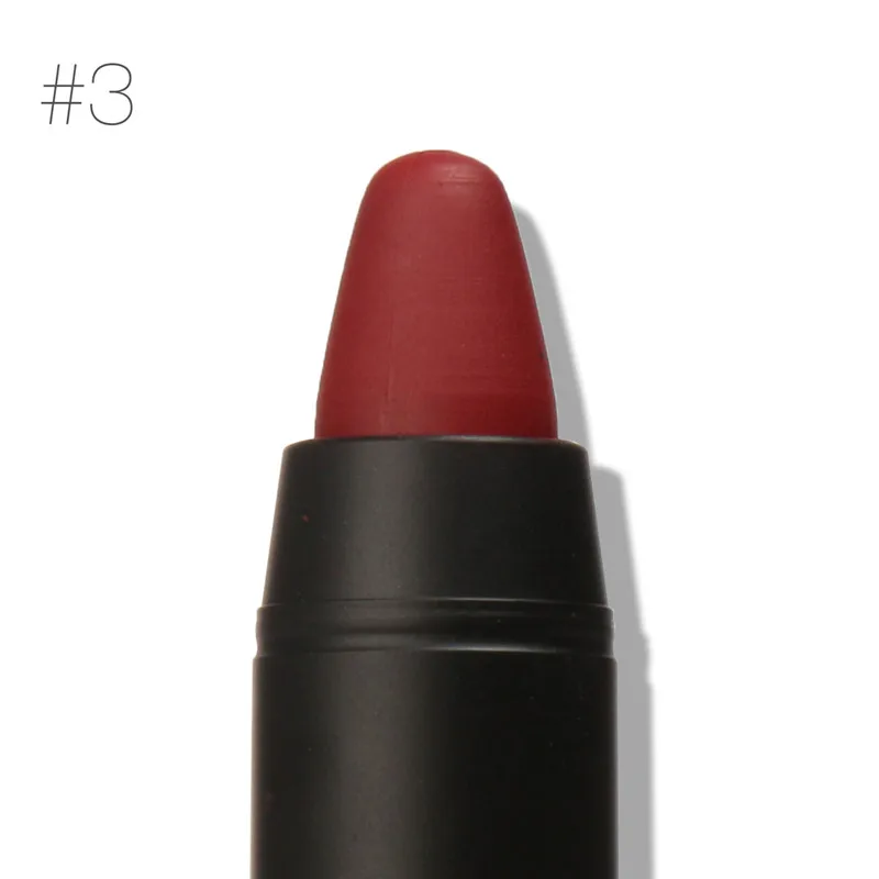 3 Brand FOCALLURE Matte Lipstick Pen Waterproof Long Lasting 12-color Lip Makeup Moisturizing Lasting Non-marking Matt Lipstick - Цвет: 3