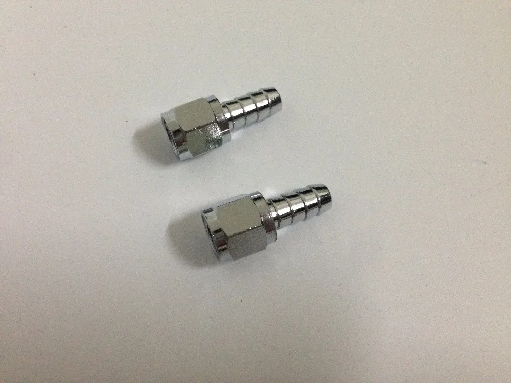 Хромированная колючая Поворотная гайка 1/4 &quotID 2 шт./лот шаровой замок MFL