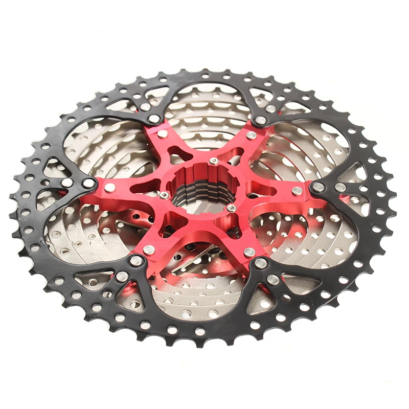 SUNSHINE-SZ кассета для велосипеда 11-46T 10 скоростей 10s 46t широкое соотношение MTB горный велосипед свободного хода на запчасти m590 m6000 m610 m780 X7 X9