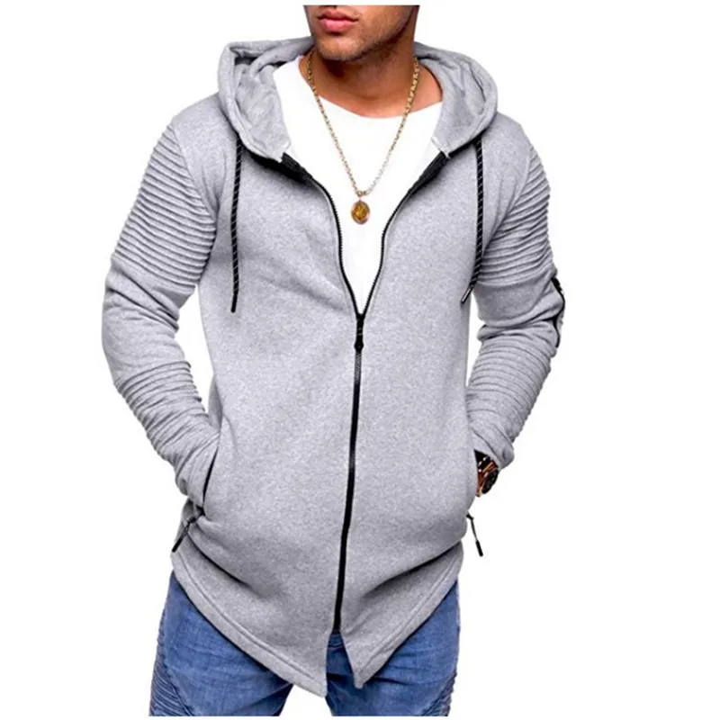 Мужская мода 2019 новая Толстовка с длинным рукавом шерстяная спортивная куртка