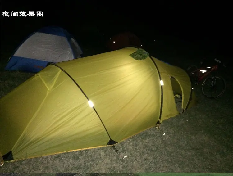 3F UL Gear для 2 человек 4 сезона 15D Алюминиевая Удочка с силиконовым покрытием туннель