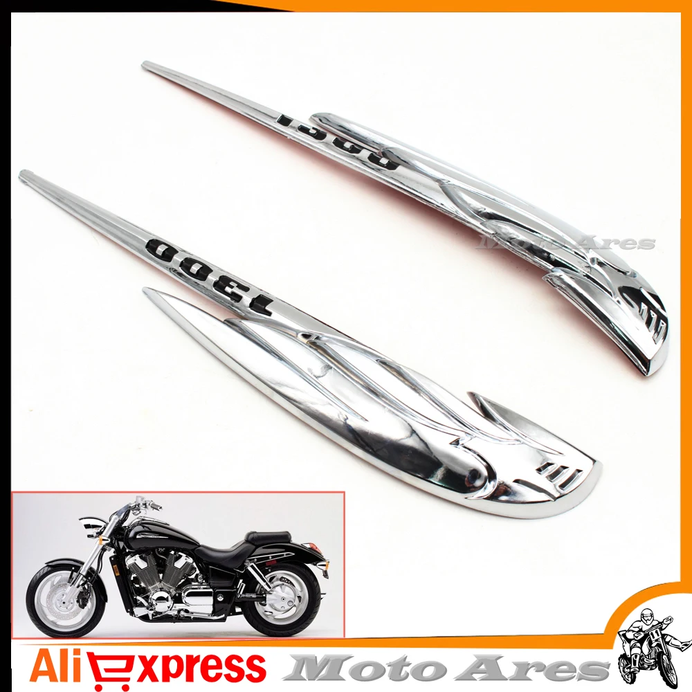 Хромированный АБС-пластик 3D Эмблема для бензобака значок наклейка Honda VTX 1300 VTX1300 C R