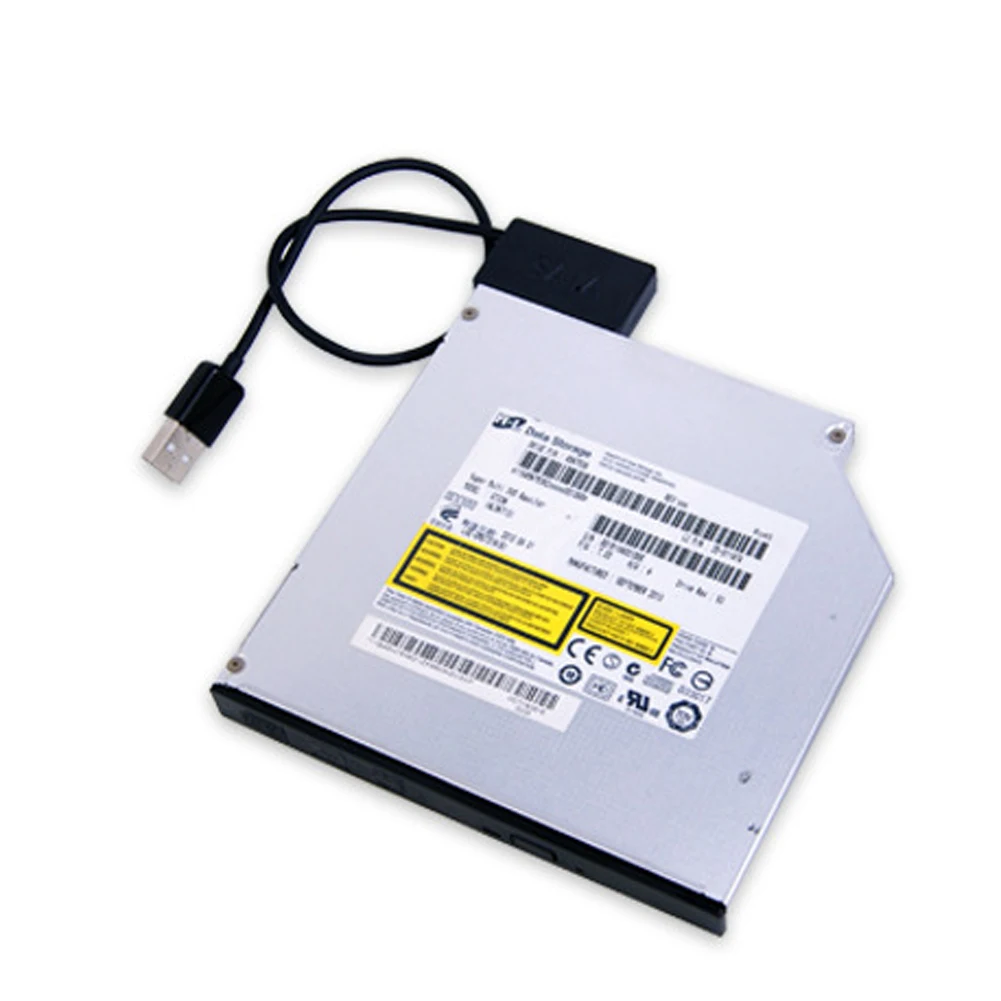 Ноутбук CD ROM диск SATA к USB кабель 6P + 7P 2 0 Легкий привод линии ноутбука внешний