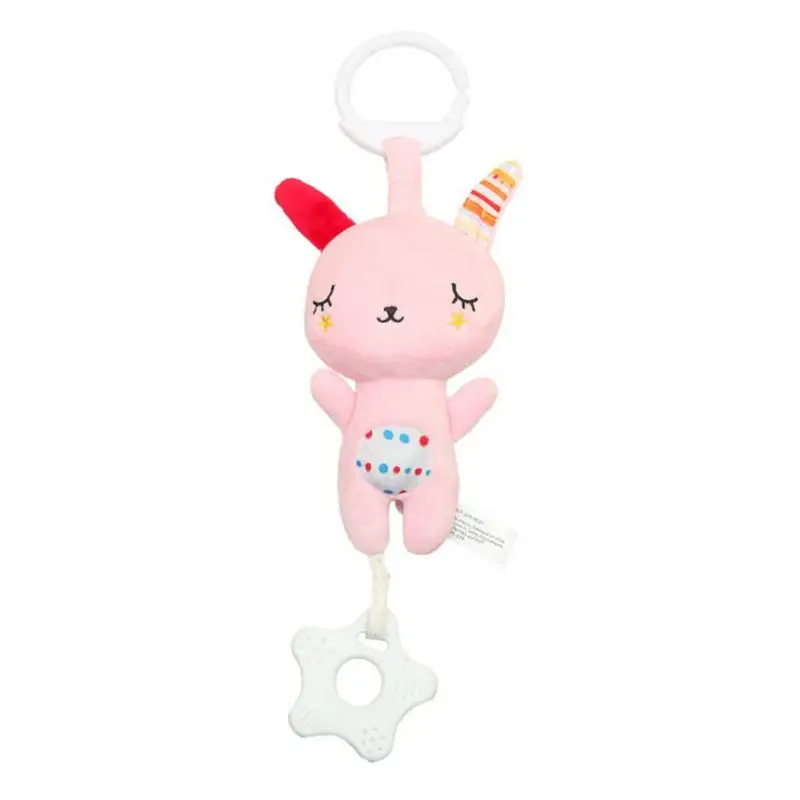 Pink Многофункциональные игрушки для От 0 до 1 года малыша или игрушка в виде животного погремушка детская коляска Висячие Игрушки для колыбели для детей - Цвет: Pink