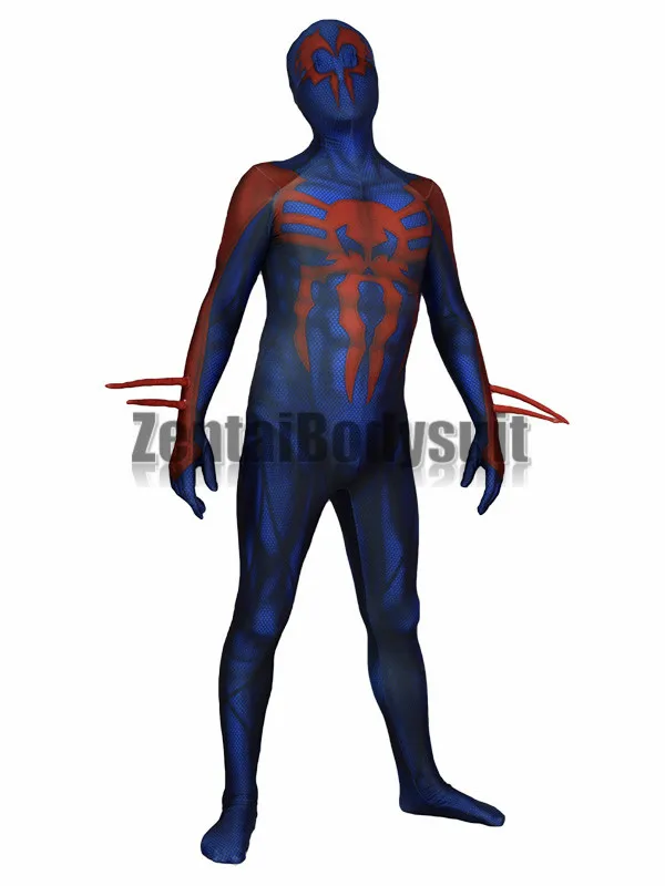 Костюм Человека паука с 3D принтом 2099 костюм косплей на Хэллоуин зентай|zentai suit|costume