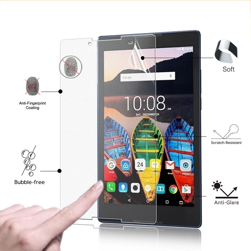 Антибликовая матовая защитная пленка премиум класса для планшета Lenovo Tab3 8 LTE TB3 850M