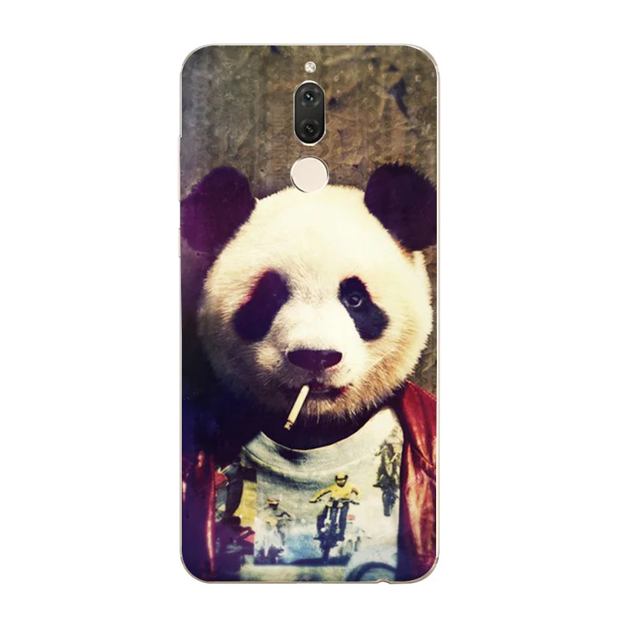 Luxury Flower Painted Cases For Huawei Mate 10 lite Silicone Cover Back P20 Honor 9 P9 Lite Mini P Smart Coque |