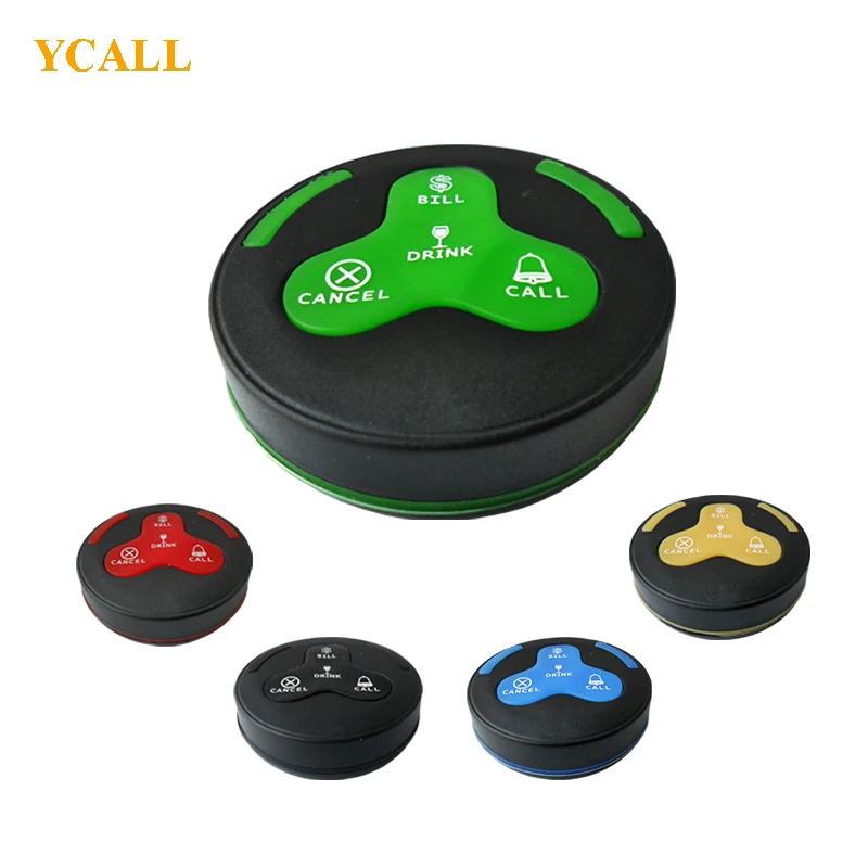 YCALL Waiter Call Button System Service Bell with 50pcs Table Calling | Компьютеры и офис