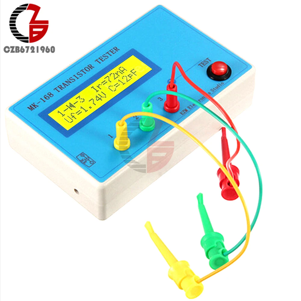 Тестер транзисторов конденсатор индуктивность LCR NPN PNP Mosfet измеритель