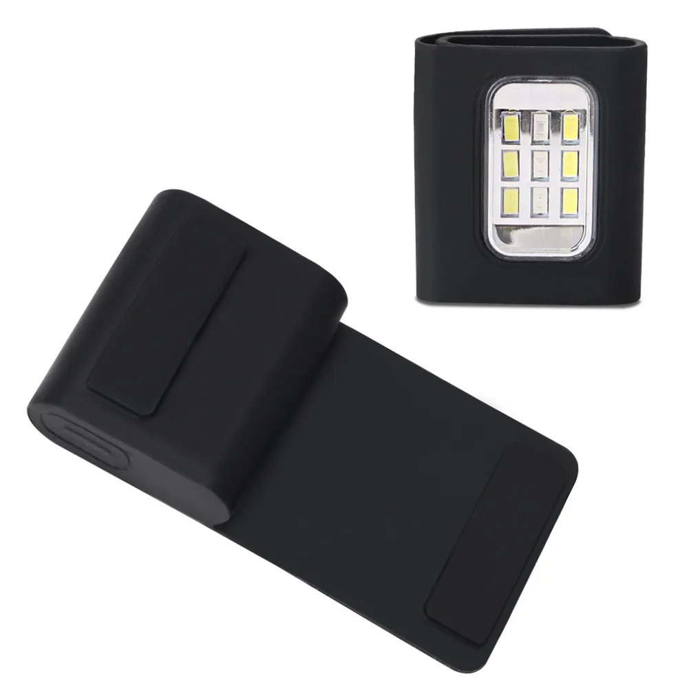 Уличный инструмент заряжаемый от USB мини фонарь для шляпы фонарик с магнитной
