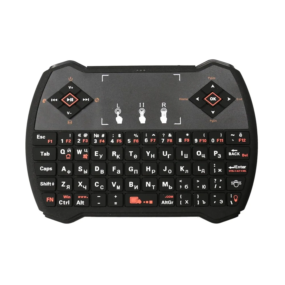 Zoweetek мини беспроводная клавиатура с английской подсветкой 2 4 ГГц игровая