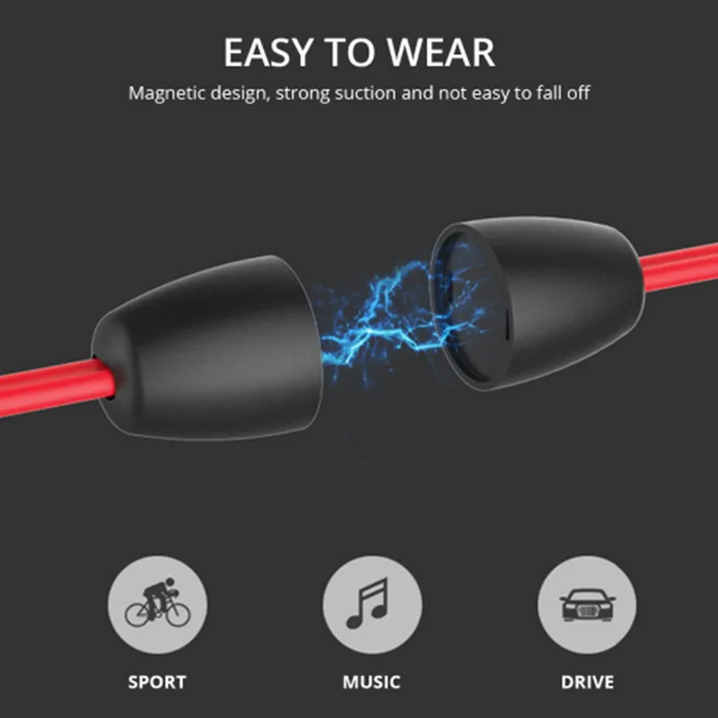 BT315 Bluetooth наушники-вкладыши Беспроводной наушники гарнитура бас спорт на