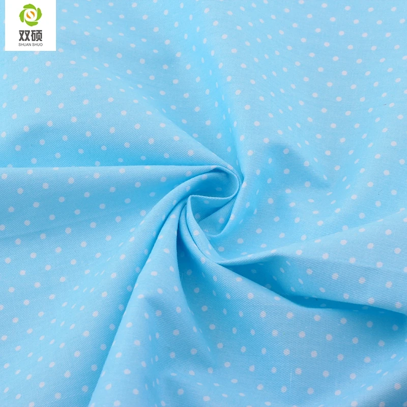 Саржевая хлопчатобумажная ткань Bule Series Лоскутная ручной работы сделай сам