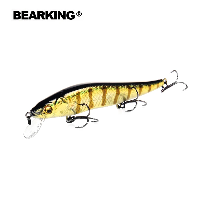 B Bearking 11 см 14 г Супер вес системы длинный литье новая модель рыболовные приманки твердая приманка качество Воблер для мелкой рыбы - Цвет: B