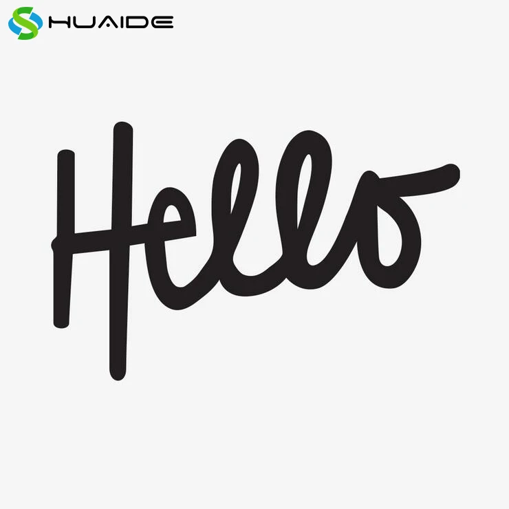 Поздороваться стикеры для домашнего декора Кофе магазин украшение стеклянной