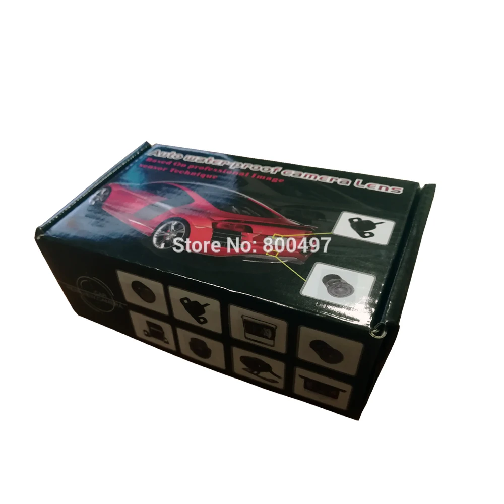 CCD HD Автомобильная камера заднего вида резервная помощь при парковке ночное