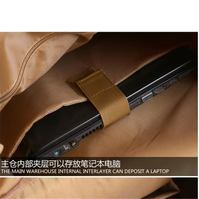 Мужская нейлоновая сумка вместительный водонепроницаемый дорожный рюкзак в