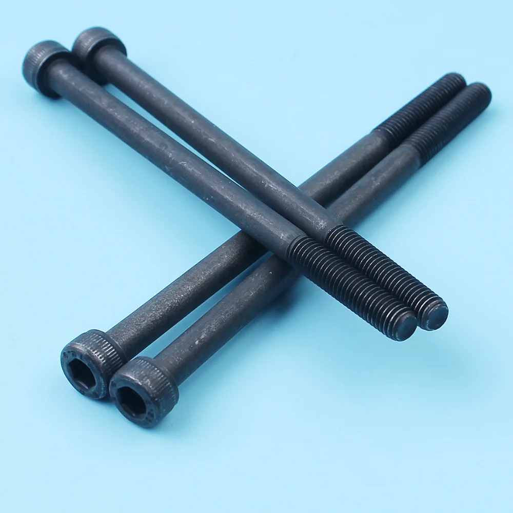 

4Pcs/lot Muffler Exhaust Silencer Screw Bolts Kit For Husqvarna 340 345 346XP 350 351 353 E EPA Chainsaw # 503204587 503202987