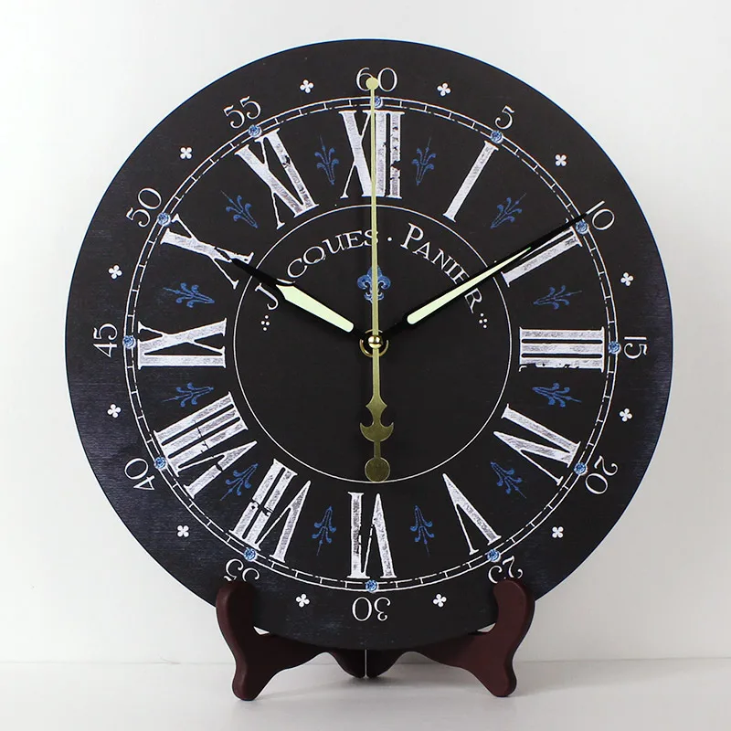 Оптовая продажа современные дизайнерские настольные часы с римскими цифрами