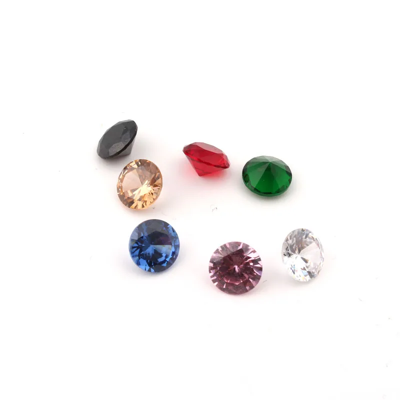 10pcs 6mm 8mm Round Luxury Cubic Zircon Fashion Jewelry Accessories For DIY Handmade AA Grade CZ Zirconia Gift AC375 | Украшения и