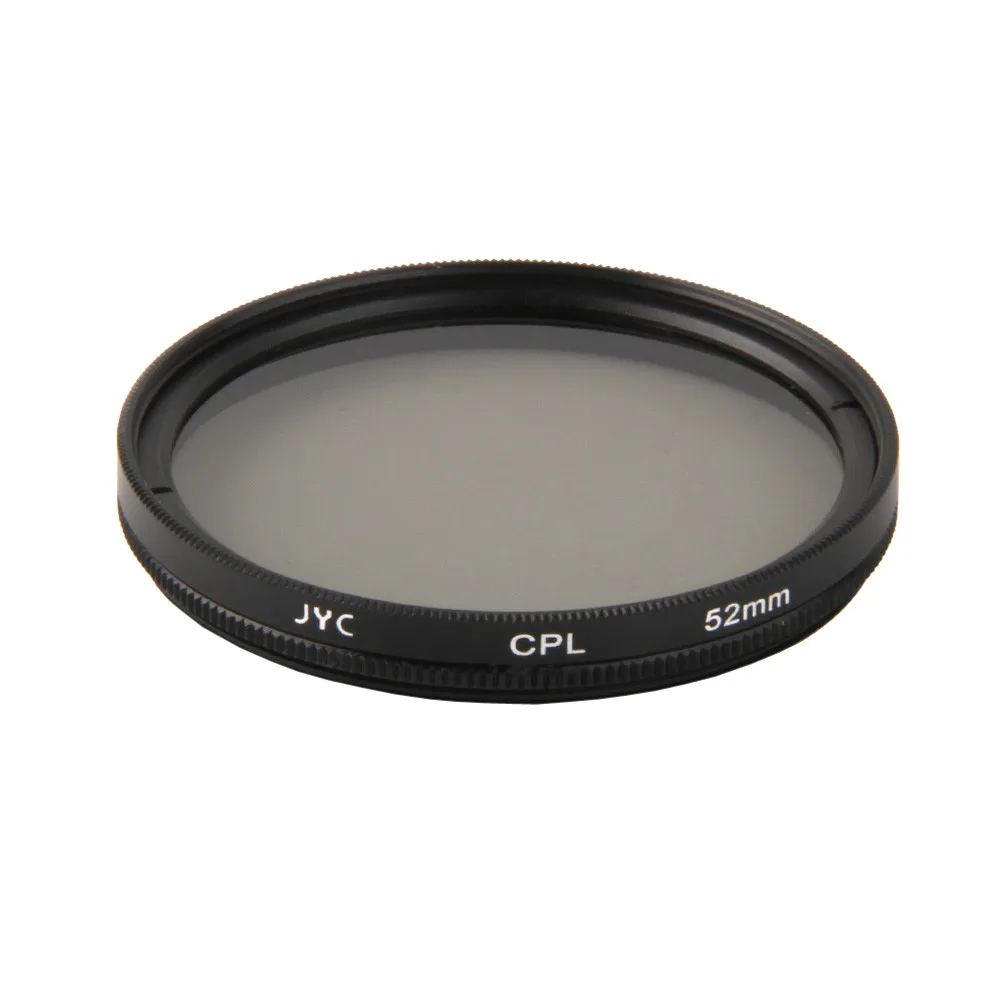 Бесплатная доставка JYC 52 мм CPL круговой поляризатор фильтр для Canon Nikon Sony Olympus DSLR