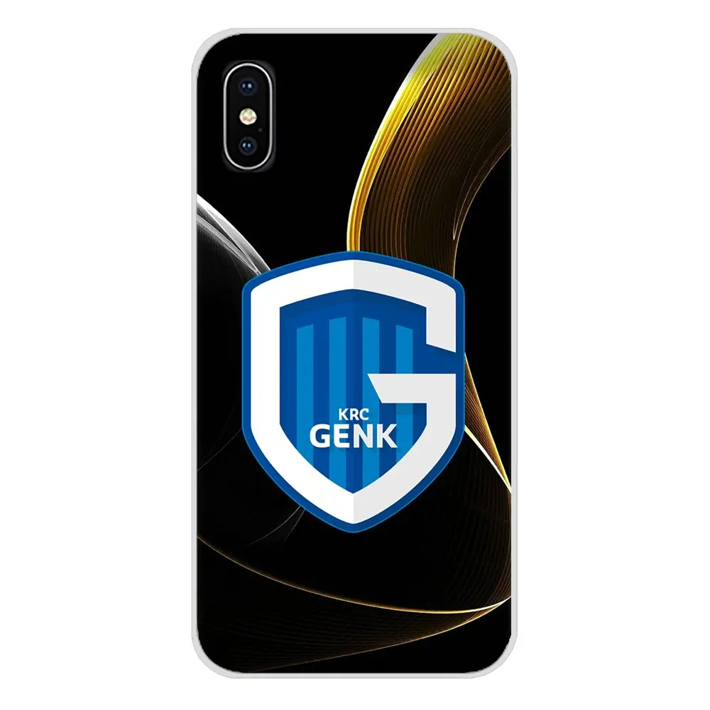 Футбольная команда KRC Genk для Motorola Moto X4 E4 E5 G5 G5S G6 Z Z2 Z3 G3 G2 C Play Plus Аксессуары чехлы