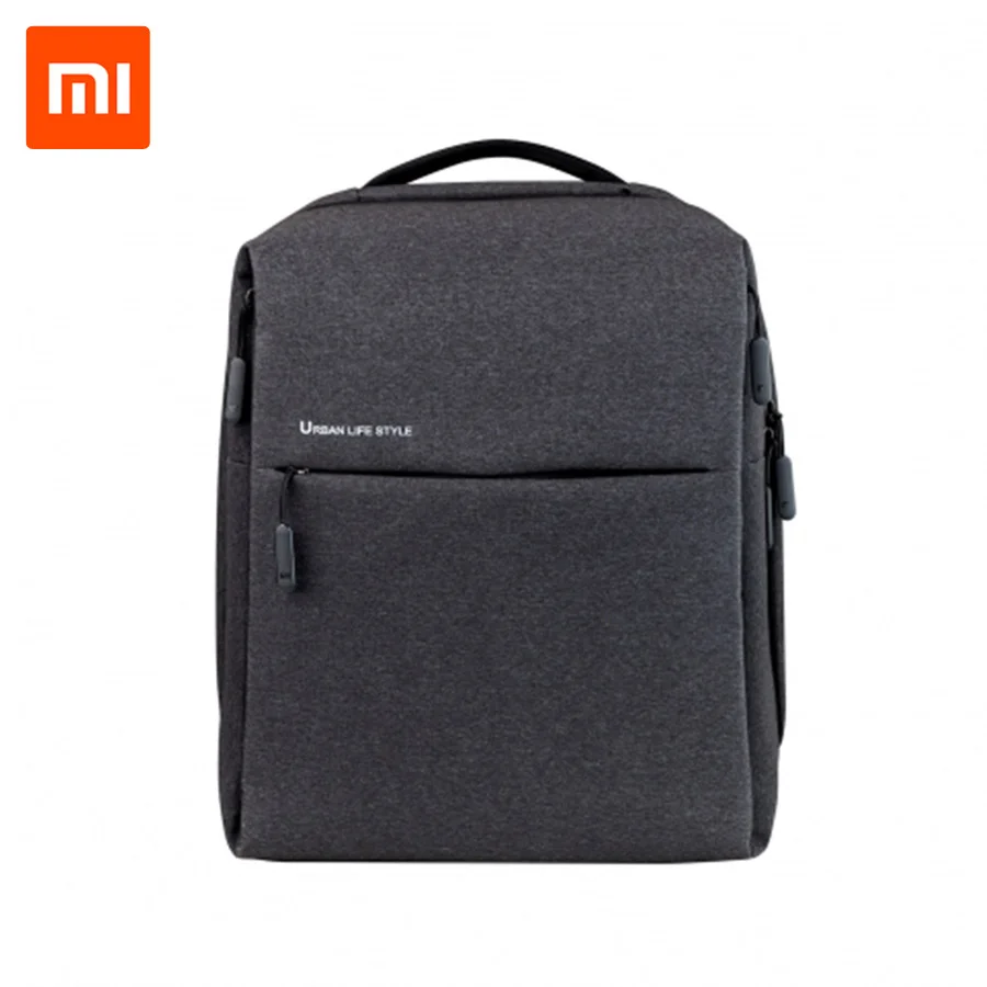 Оригинальный рюкзак Xiaomi Mi минималистский городской стиль жизни полиэстер