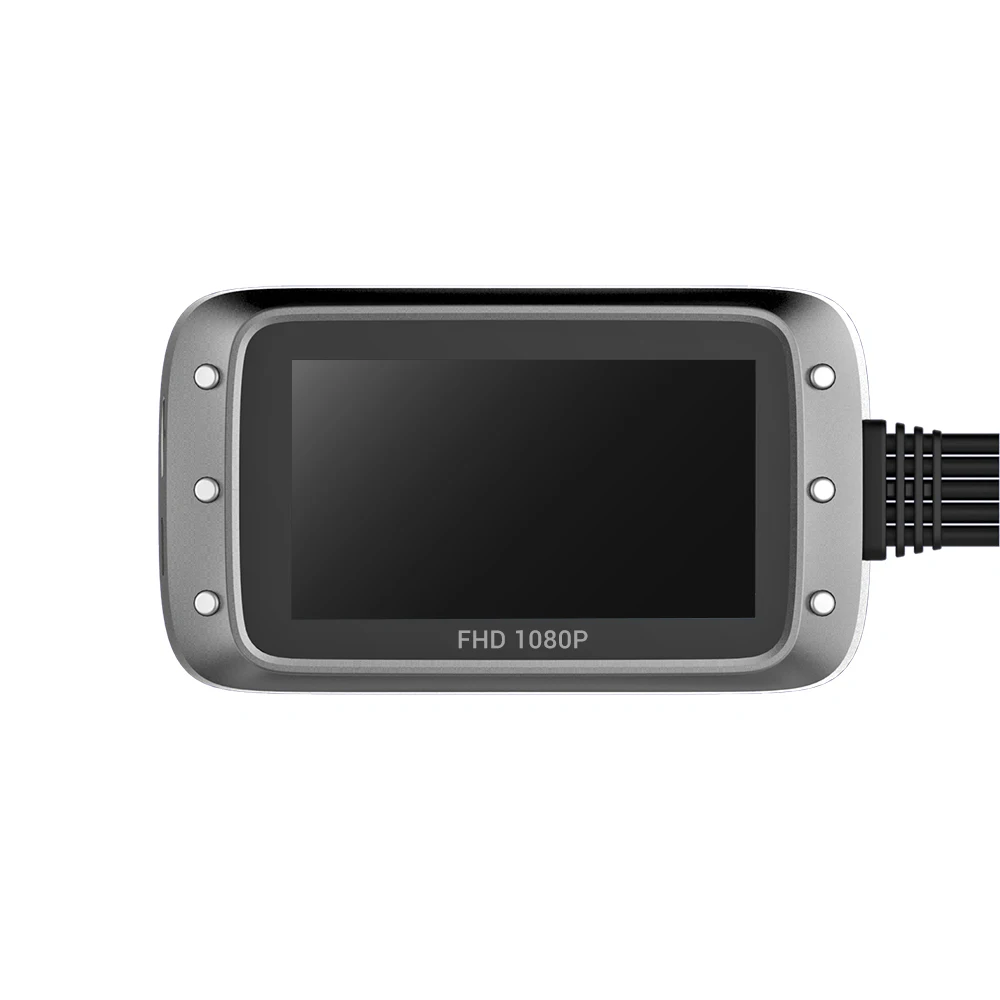 Мотоцикл gps DVR Dash Cam Full HD 1080P+ 720P передний и задний вид Водонепроницаемая мотоциклетная камера Встроенный g-сенсор Dashcam