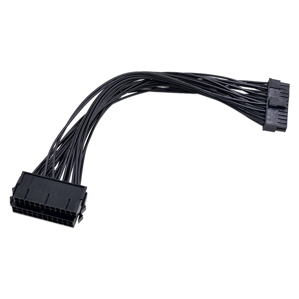 CHIPAL 30 см ATX 24 Pin двойной блок питания Удлинитель для компьютера адаптер Кабельный