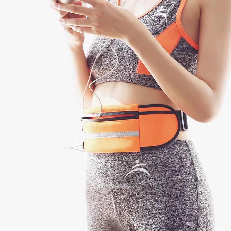 Женская спортивная поясная сумка для девушек модная мобильного телефона с