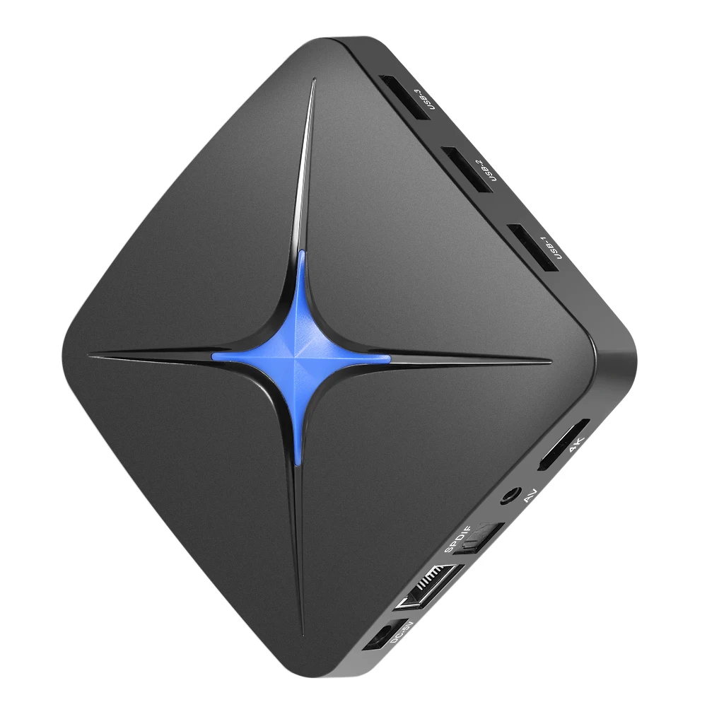 ТВ приставка T96N на Android 7 1 четырехъядерный процессор RK3328 UHD 4K H.265 USB3.0 2 Гб ОЗУ 16 ПЗУ