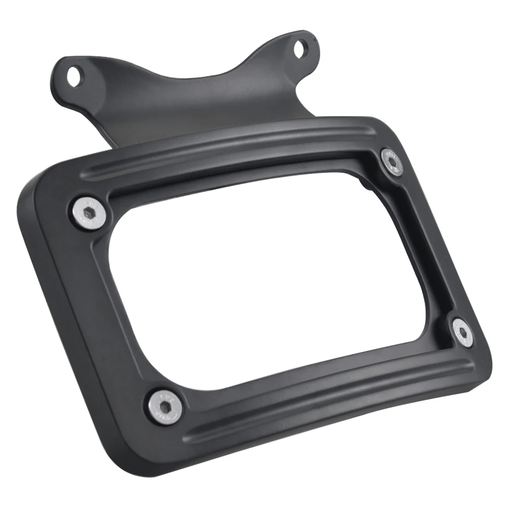 Laydown изогнутая рамка номерного знака подходит для Harley Street Glide FLHX 10-19 FLTRX10-13 FLTRX FLTRXS 15-19 FLHRXS 17-19 FLHXS