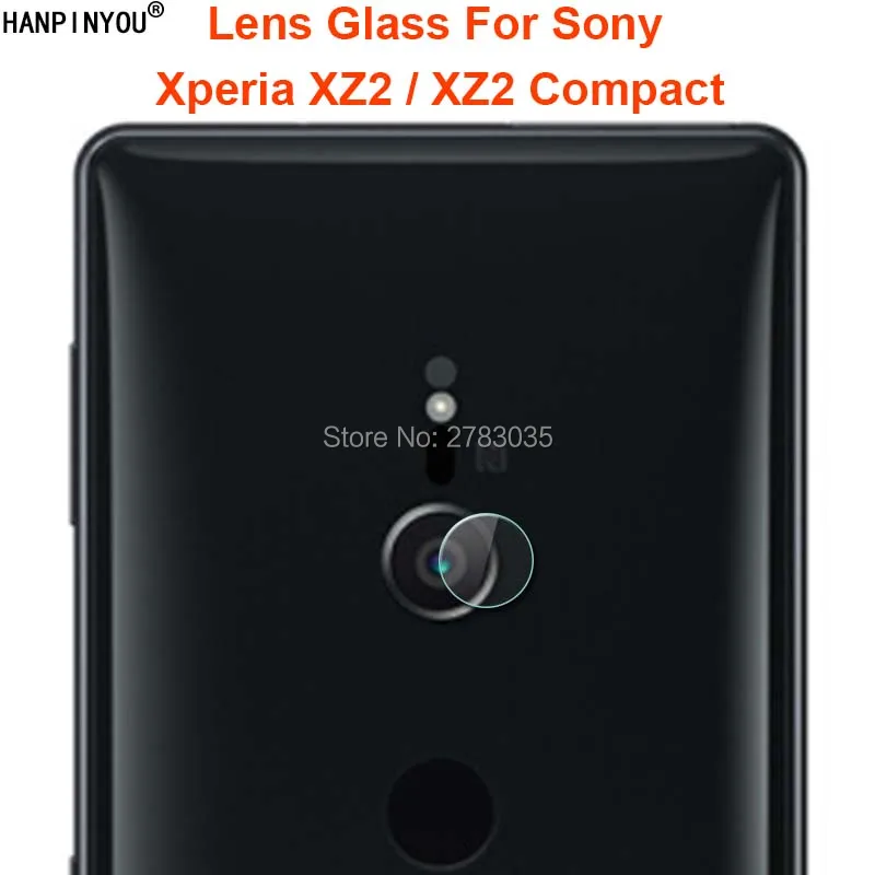 Для Sony Xperia XZ2 / компактный прозрачный ультратонкий защитный объектив для задней