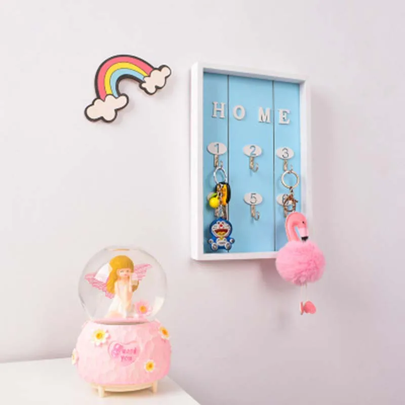 INS стиль украшения стен ручной работы деревянный домашний стеллаж для хранения