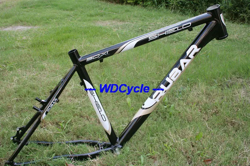 Новая рама MTB из сплава 7005 размер 26*18 &quot вес 1500 г цвет черный/белый|alloy mtb frame|mtb