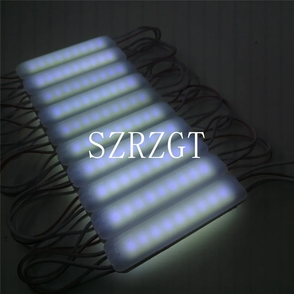 2 Вт/шт. впрыск COB Светодиодный модуль с объективом 160 градусов AC/DC 12V рекламы