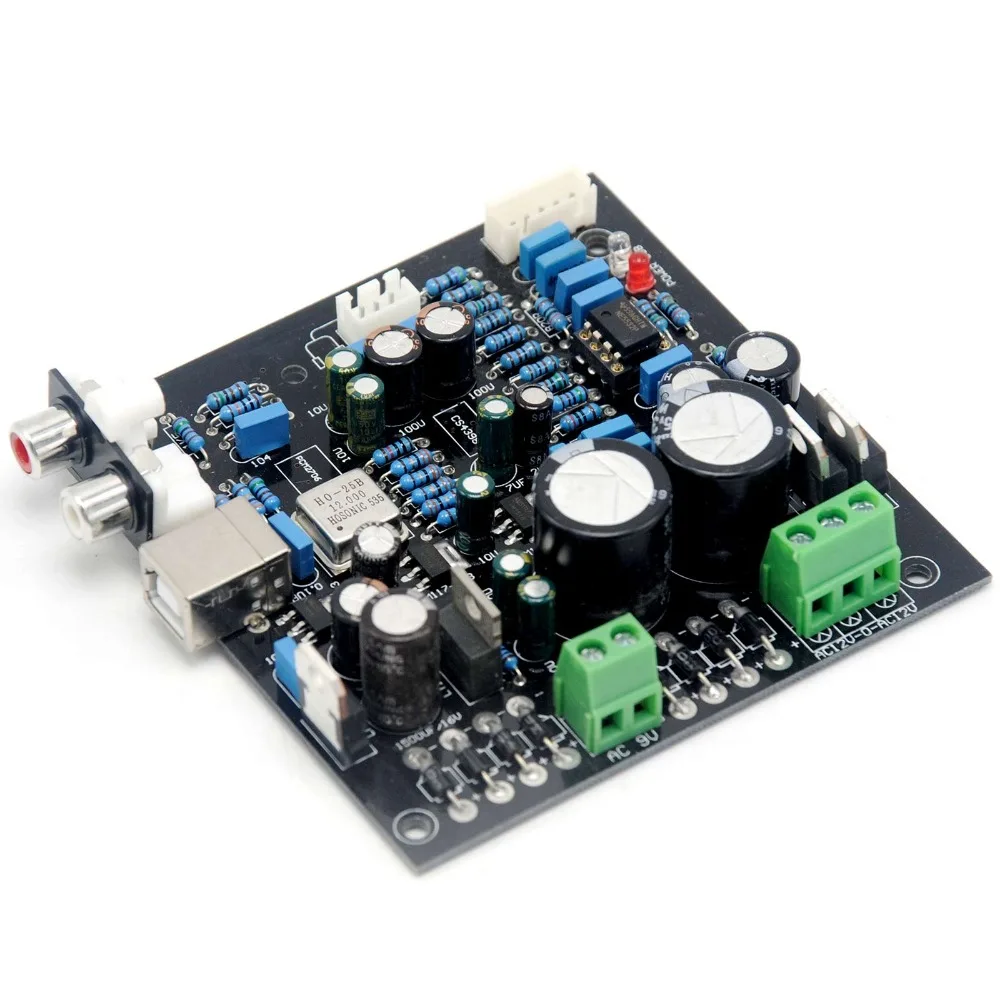 DAC Собранный PCM2706 + CS4398 USB декодер сборная плата | Электроника