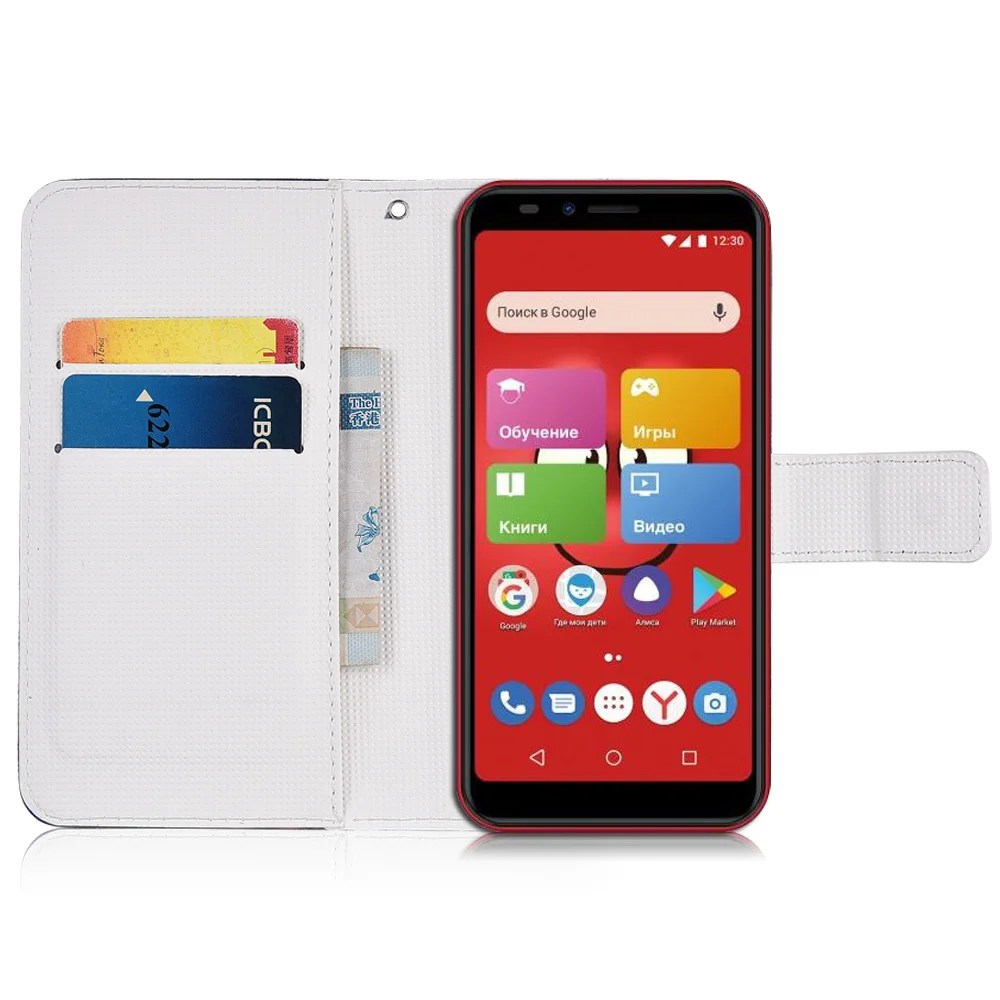 Бумажник с изображением персонажей из мультфильма чехол для INOI kPhone из искусственной кожи модный прекрасный единорог кошка бабочка Kickstand Книга телефон сумка