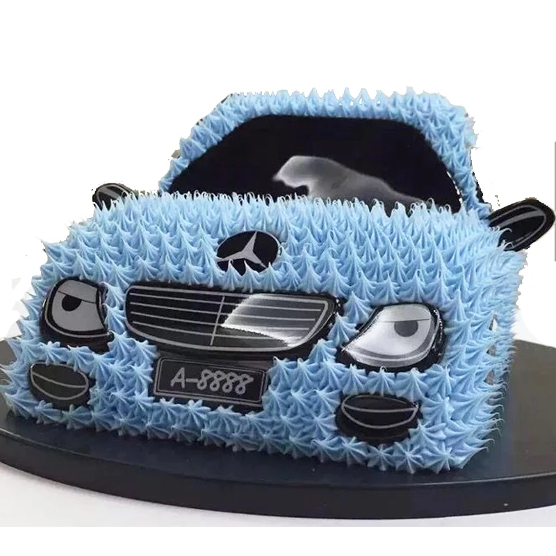 Торты с логотипом знаменитых автомобилей съедобные инструменты для украшения