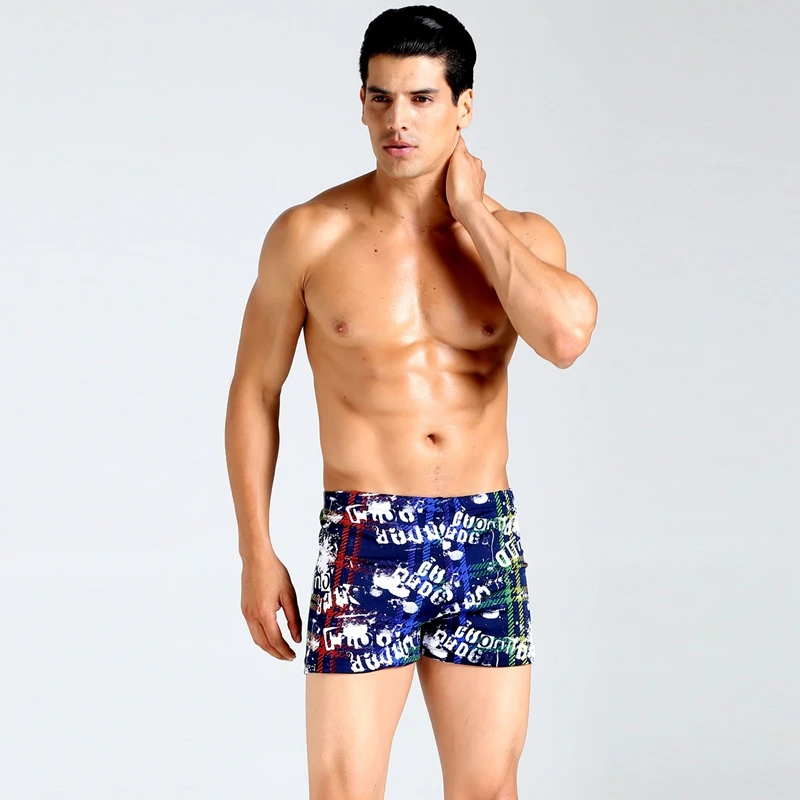 Swimmart любимых мужчин 2017 старинные гравюры резинкой и завязками плавательные