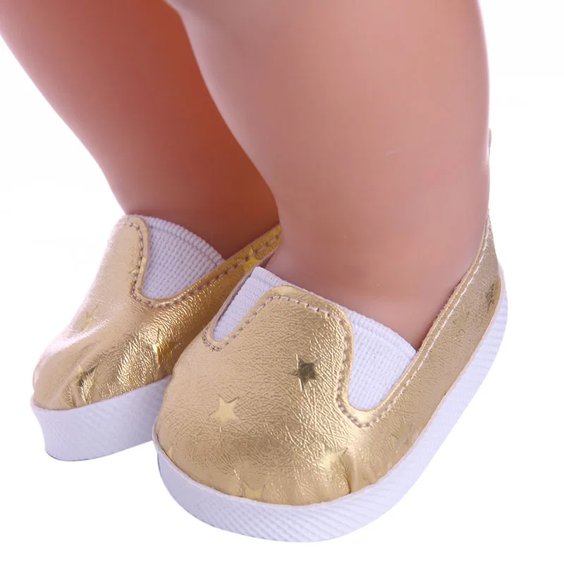 LUCKDOLL различные повседневная обувь подходит 18 дюймов Американский 43cmBabyDoll одежда аксессуары, игрушки для девочек, поколение, подарок на день рождения