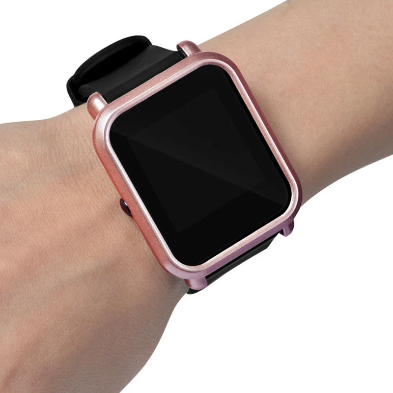 Чехлы для часов рамка для Amazfit Bip Молодежный защитный чехол умных часов чехол тонкий цветной каркас чехол защитная оболочка для Xiaomi Huami
