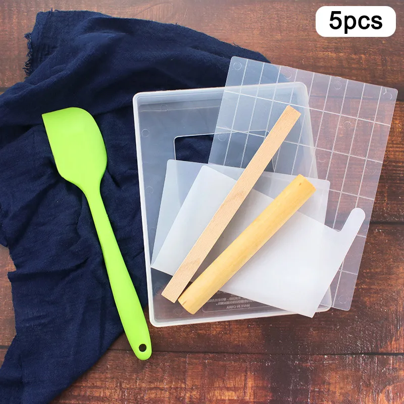 5pcs Новинка DIY конфеты изготовление пресс-форм прозрачный сахар делая набор конфеты из нуги ручной работы инструмент TE889 - Цвет: 5pcs