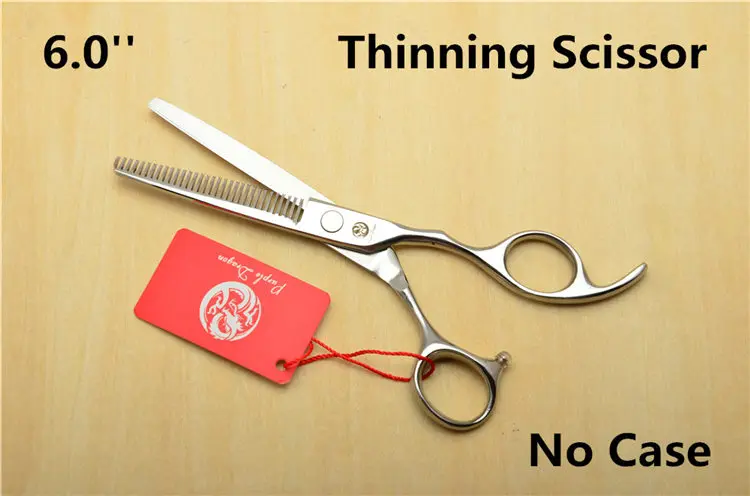 Thinning No Case 60 5 ''/5,5''/6 ''/6,5''/7 ''/7,5''/8 ''Z1006 ножницы для резки филировочные ножницы парикмахерские ножницы для собак, кошек, домашних животных - Цвет: Thinning No Case 60