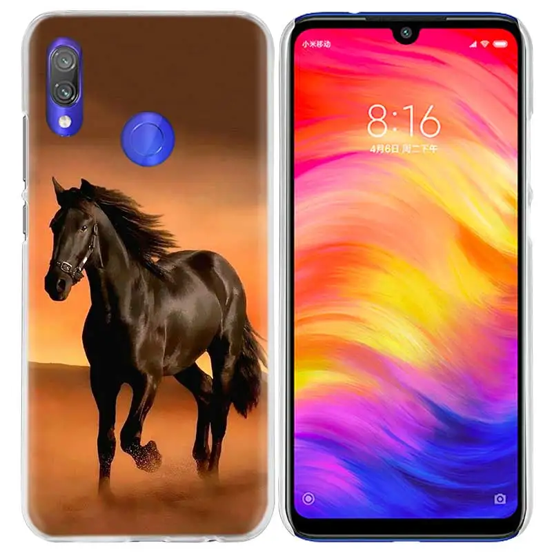 Чехол с изображением лошади для Xiao mi Red mi Go Note 7 6 6A Pro S2 5 5A 4X mi A1 A2 9 mi x 3 5G 8 lite Play F1 жесткий чехол для телефона из поликарбоната