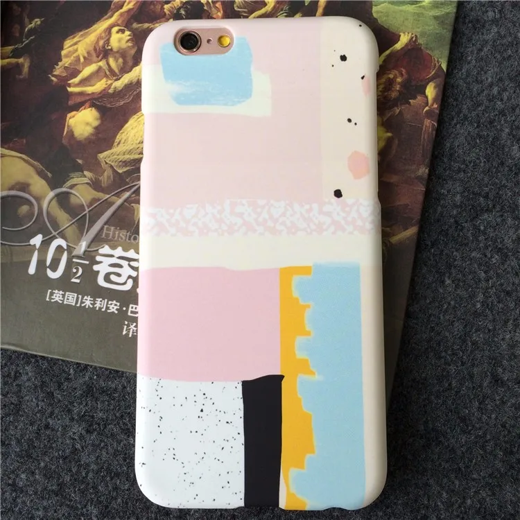 Роскошный художественный чехол для телефона с рисунком для iphone SE, красочная мультяшная задняя крышка для iphone 6S 6 7 8 Plus 5 5S, чехол